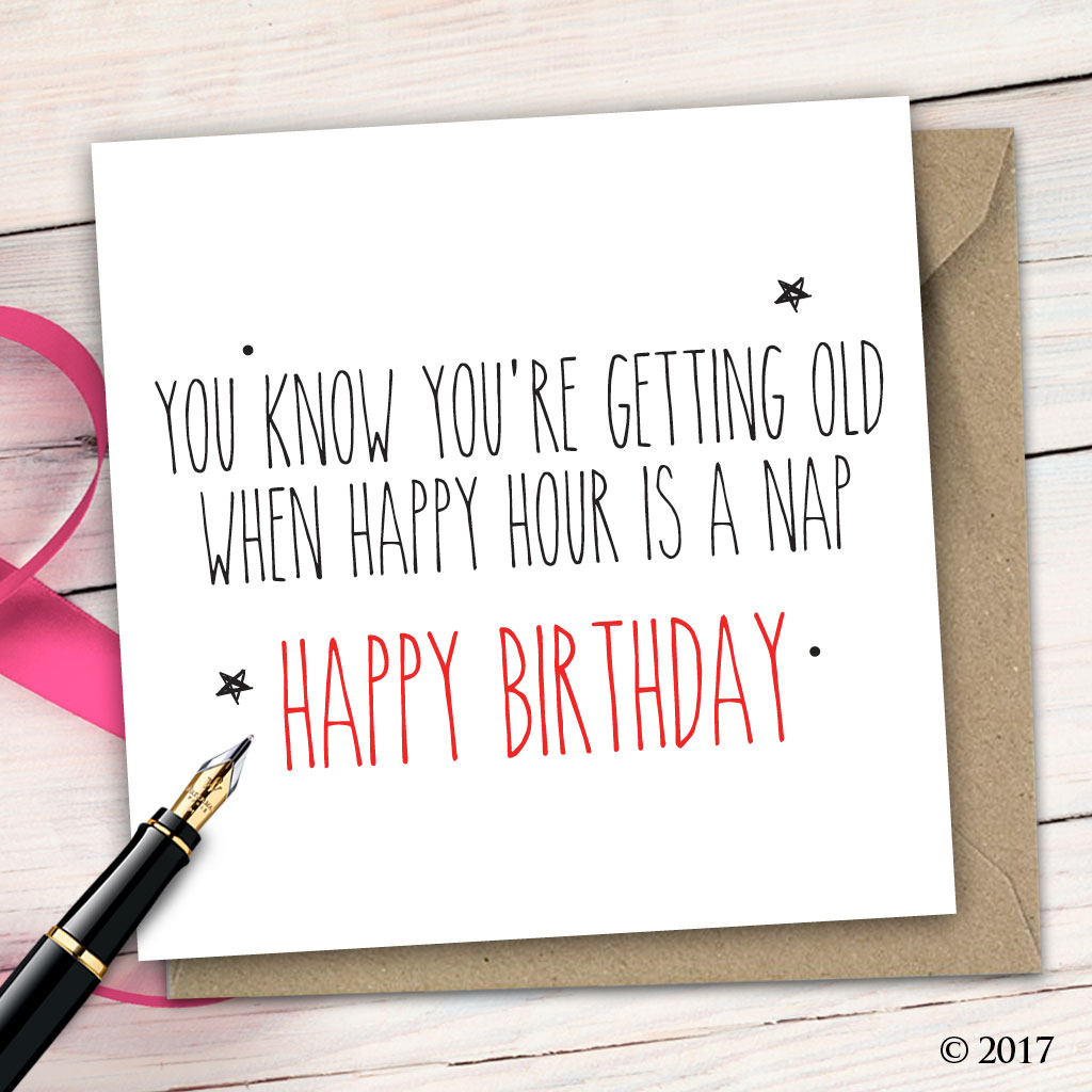 Rude Birthday Card B46