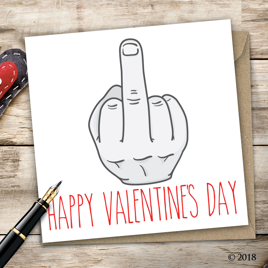 Rude Valentines Day Card V7